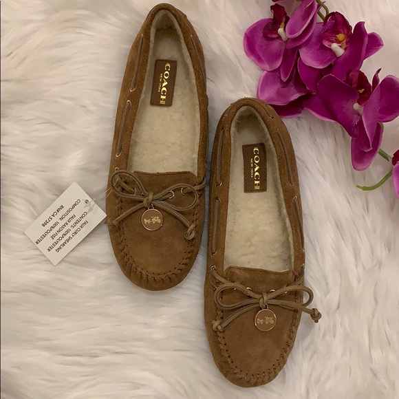 coach antonia moccasins